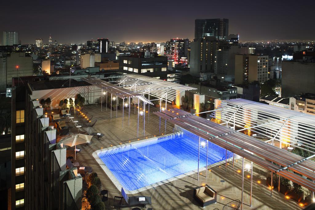 Hotel Galeria Plaza Reforma Mexiko-Stadt Exterior foto